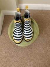 Image of Regatta Harper ladies striped ankle wellington boots brand new size 3