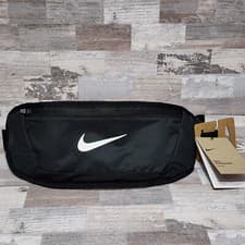 Image of Nike Challenger Waist Fanny Pack Large 1 Liter Running Outdoor Mesh Back Black