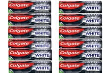 Image of Colgate Advanced White Charcoal White Toothpaste - 75ml Pack of 12 Bulk Buy