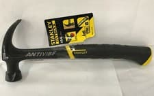 Image of STANLEY FATMAX ANTIVIBE Claw Hammer HEAVY DUTY PROFFESIONAL SOFT GRIP 16oz 454g