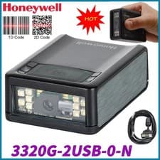 Image of Honeywell Vuquest 3320G-2USB-0-N Area-Imaging 1D 2D Barcode Scanner + USB Cable