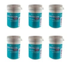 Image of Gaviscon Advance Chewable Peppermint - 6 x 60 Tablets -
