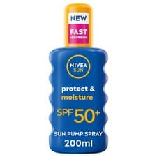 Image of NIVEA SUN Protect & Moisture Spray SPF 50+/30+/20+/15+ - 200ml