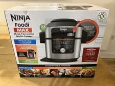 Image of Ninja Foodi Max 15-in-1 SmartLid Multi-Cooker 7.5L OL750UK Brand New And Sealed