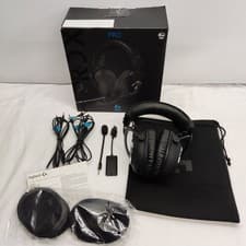 Image of LOGITECH G PRO X WIRED GAMING HEADSET SURROUND SOUND OVER-EAR BLUE VOICE