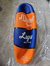 Image of BASKETBALL NEW MIDWEST LEAGUE - SIZE 7 BASKETBALL FREE UK SHIPPING Orange Blue