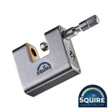 Image of Timco Armoured Brass Block Lock Squire Padlock Warehouse Security Locks 60mm