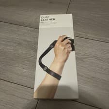 Image of Peak Design Cuff Leather Camera Wrist Strap in Black Brand New