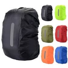 Image of Waterproof Backpack Cover Bag Rucksack Rain Dust Outdoor Camping Hiking UK