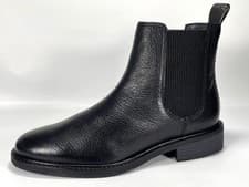 Image of Clarks Cologne Arlo Women's Black Leather Boots Size 6D Brand New RRP £110