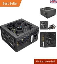 Image of 500W Power Supply Unit - 80 Plus Bronze, Semi-Modular & Up to 85% Efficiency