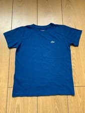 Image of LACOSTE Boys Blue t-shirt Top. Sz 8 (approx 6-7 yr ) Worn once.