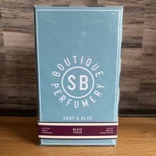 Image of SHAY & BLUE BLACK TULIP EAU DE PARFUM EDP NATURAL SPRAY FRAGRANCE 100ml