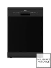 Image of SwanSDW751170B 14-Place Fullsize Dishwasher - Black
