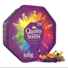 Image of Nestle Quality Street Assorted Chocolate Tub, 550g (Free Delivery UK)