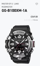 Image of g shock mens watch MASTER OF G - LAND MUDMASTER GG-B100XM-1A