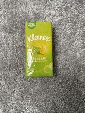 Image of Kleenex Balsam Tissues Aloe Vera Pocket Pack 2 Pack Soft Facial Tissue