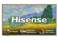 Image of Hisense TV 65 Inch 65S7NQTUK Smart 4K HDR QLED Canvas Freely TV