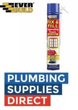 Image of Everbuild EVFF7 Fix and Fill Expanding Foam Filler Gaps 750ml