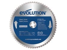 Image of Evolution EVOBLADE255 255mm x 25.4mm TCT Steel Cutting Saw Blade