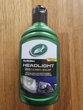 Image of TurtleWax Headlight 2 In 1 Cleaner And sealant, 300ml Bottle, Used Once Only.