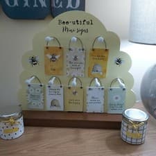 Image of BNWT Bee-utiful Mini Signs - 8 designs available