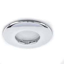 Image of IP65 Fire Rated Downlights x6 GU10 Bathroom Spotlight Downlighters LED Bulbs