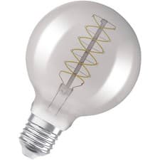 Image of OSRAM 4058075761216 Vintage 1906 LED CLASSIC Globe Dim 7.8W 818 Smoke E27 Bulb
