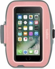 Image of BELKIN Sport-Fit Plus Armband for iPhone 6 7 8 Plus iPhone X Neoprene Carnation