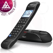 Image of Binatone iDECT Loop Lite Plus Cordless Home Phone with Answer Machine│Black