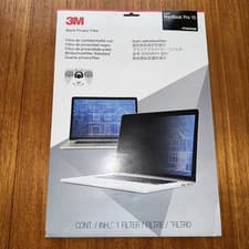 Image of 3M PFNAP008 Black Privacy Filter for Apple 15 inch MacBook Pro (2016 Model)