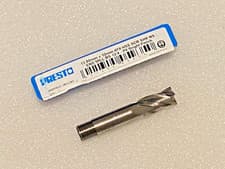 Image of 13mm HSS End Mill 4 Flute Screw Shank - Presto