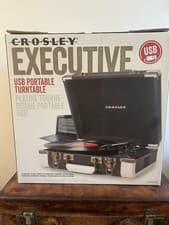 Image of Crosley Executive USB Portable Turntable Record Player