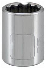 Image of 3/8 In. Drive, 1/2 In., 12-Point Socket - 105056