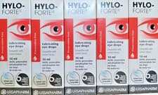 Image of 5 x Packs Hylo-Forte 10 ml Lubricating Eye Drops. Free Postage. Use By 31.01.28