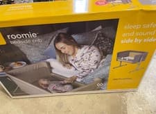Image of LAST ONE - Joie Roomie Bedside Crib - Brand New Boxed RRP £159.99