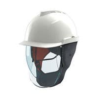 Image of MSA V-Gard 950 Class 2 Electrician Helmet Set White