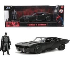 Image of 2022 Batmobile with Batman 1:24 Jada 253215010 Diecast Model