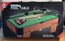 Image of TABLETOP POOL TABLE BRAND NEW AND IN BOX NEVER USED. GREAT CONDITION.