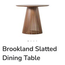 Image of Gallery Direct Round Dining Table Gallery Direct 2 Seater Dining Table