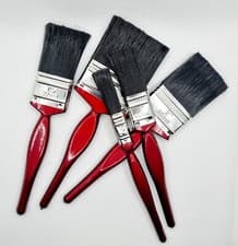 Image of 5 Pack Paint Brush Set Decorating Brushes DIY Painting Professional Fine Bristle