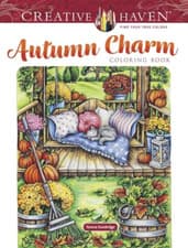 Image of Creative Haven Autumn Charm Coloring Book (Creative Hav - Paperback / softback N
