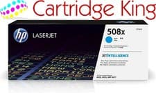 Image of HP 508X High Yield Original LaserJet Toner Cartridge, Cyan, Single Pack