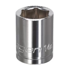 Image of Sealey WallDrive Socket 14mm 3/8"Sq Drive - S0581