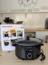 Image of Morphy Richards 461027 6.5L Slow Cooker Sear & Stew Unused Black
