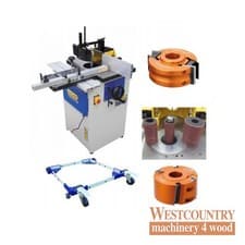 Image of Charnwood W030P2 Spindle Moulder Package Deal 3