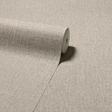 Image of Arthouse Country Plain Shiny Hessian Fabric Effect Wallpaper - Various Colours