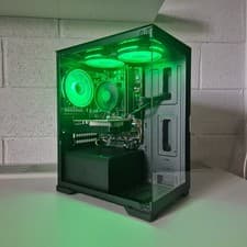Image of Gaming PC Desktop Intel i7 16GB RAM 500GB SSD Nvidia GTX 750Ti Windows 11