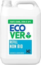 Image of Ecover Concentrated Non-Bio Laundry Detergent Refil,Washing Liquid 142 Washes,5L