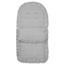 Image of Broderie Anglaise Footmuff / Cosy Toes Compatible with Bugaboo